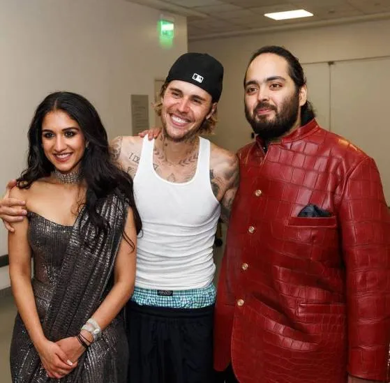 International musicians at Anant-Radhika's reception