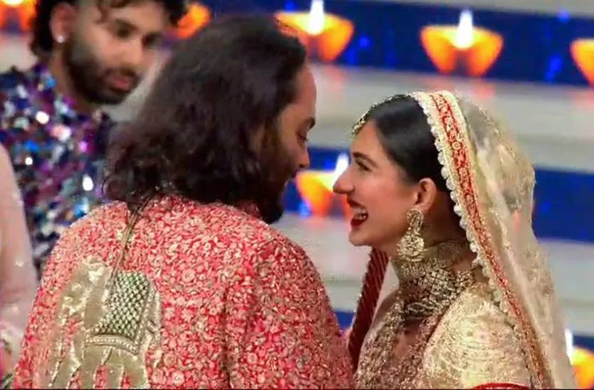 Anant Ambani and Radhika Merchant reception