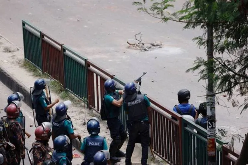 Bangladesh protests burning in the fire of reservation
