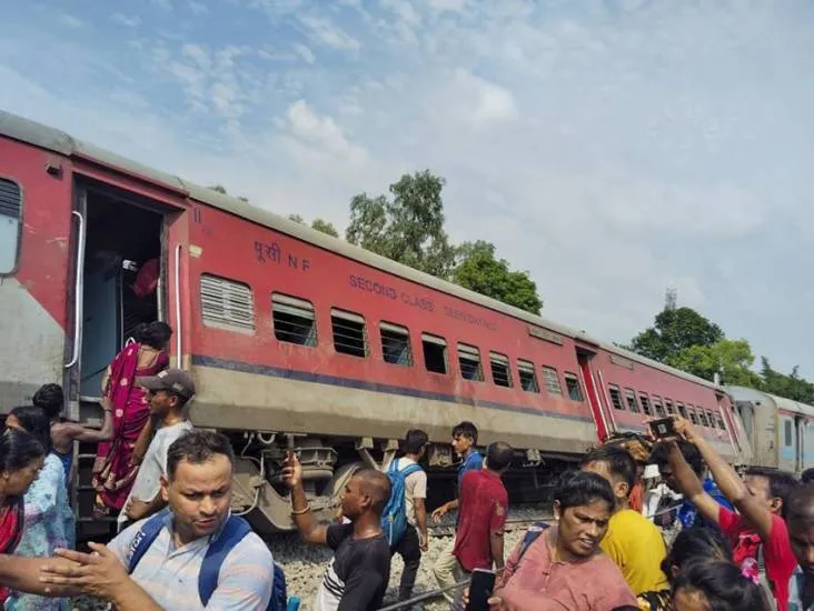 Chandigarh-Dibrugarh Train Accident Photos