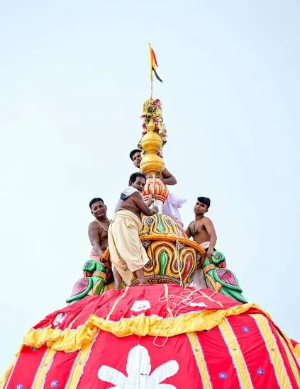 Jagannath Temple Flag mystery