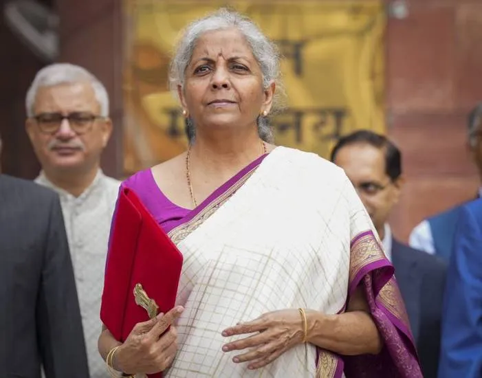 Finance minister Nirmala Sitharaman