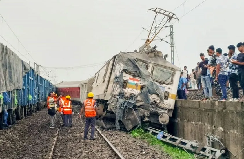 Freight Train Collision