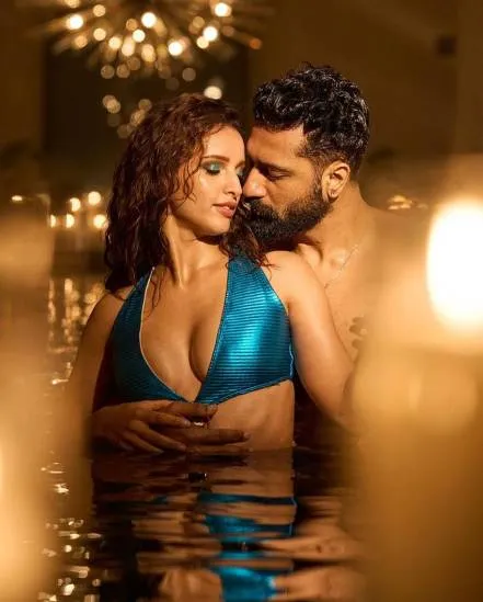 Tripti dimri and Vicky kaushal Jaanam intimate scene