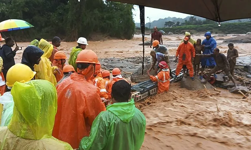 Major landslides