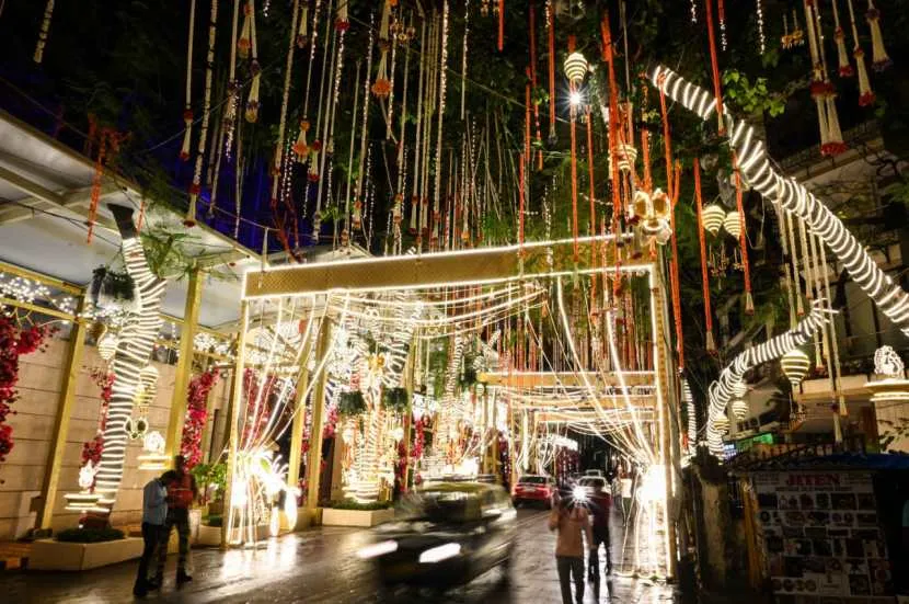 Antilia, the residence of the Ambani family, decks up with decorative lighting ahead of Mukesh Ambani's son, Anant Ambani's wedding with Radhika Merchant.