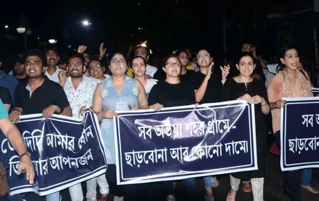 Tollywood celebrity protest on RG kar medical College rape case entertainment news<br />
