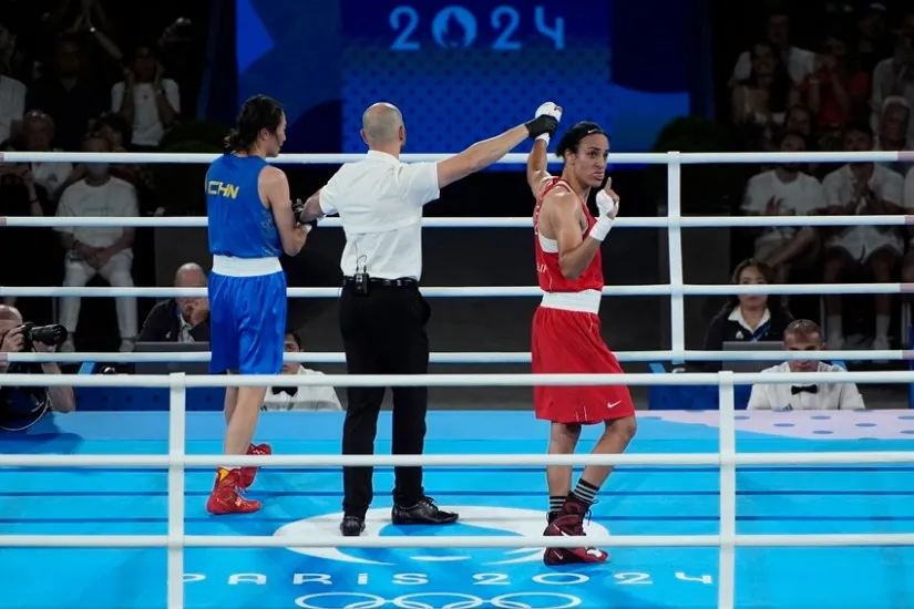 female boxer Imane Khelif