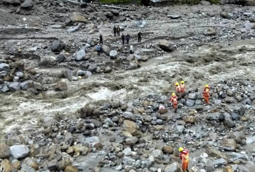 Cloudburst in Uttarakhand