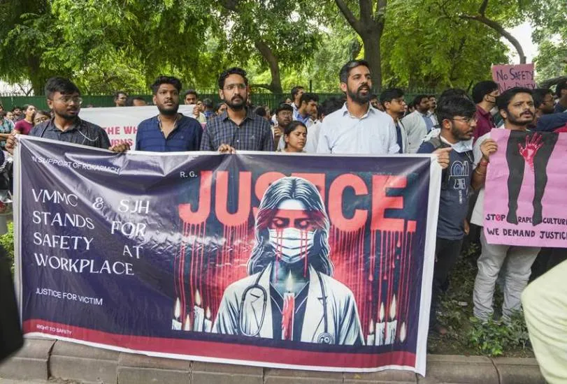 Kolkata rape-murder case Doctor protest