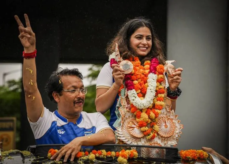 Manu Bhaker bronze medal