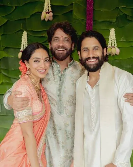 Naga Chaitanya-Sobhita Dhulipala engagement pictures