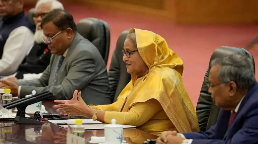 Why did Bangladesh's Sheikh Hasina run