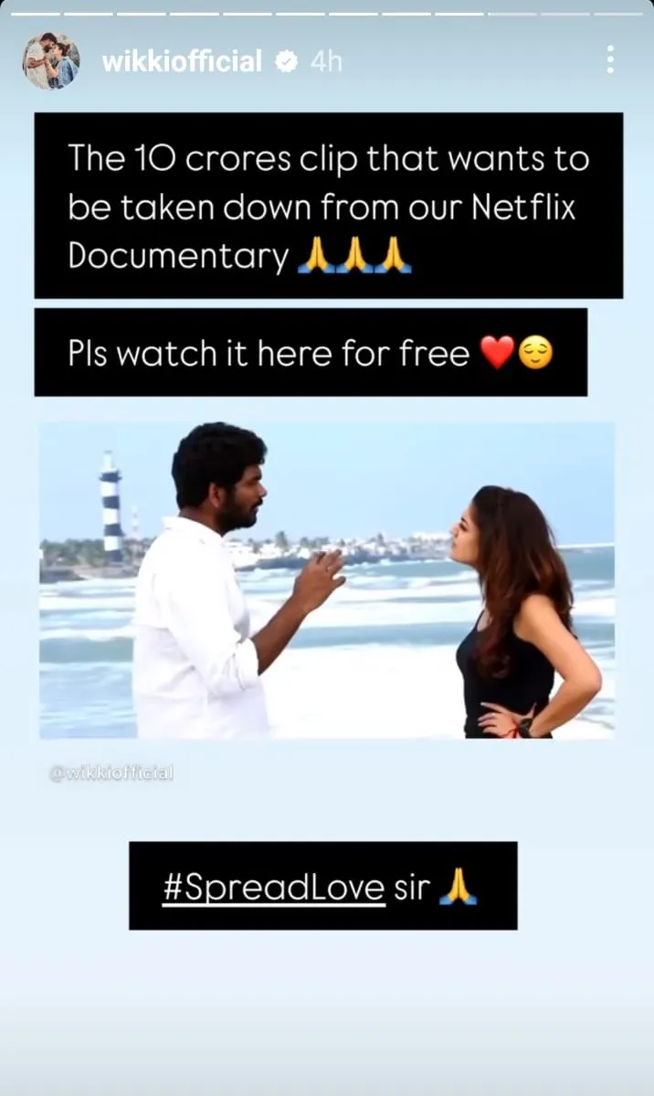 Vignesh Shivan mocks Dhanushs legal notice 1