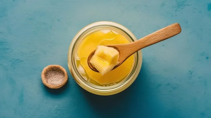 Home Made Moisturiser With Ghee And Honey 