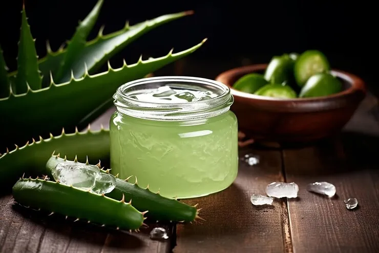 Hair Care Using Aloevera And Amla