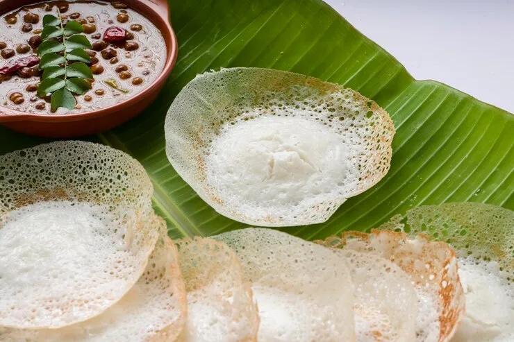 Appam And Crab Masala Curry Recipe 
