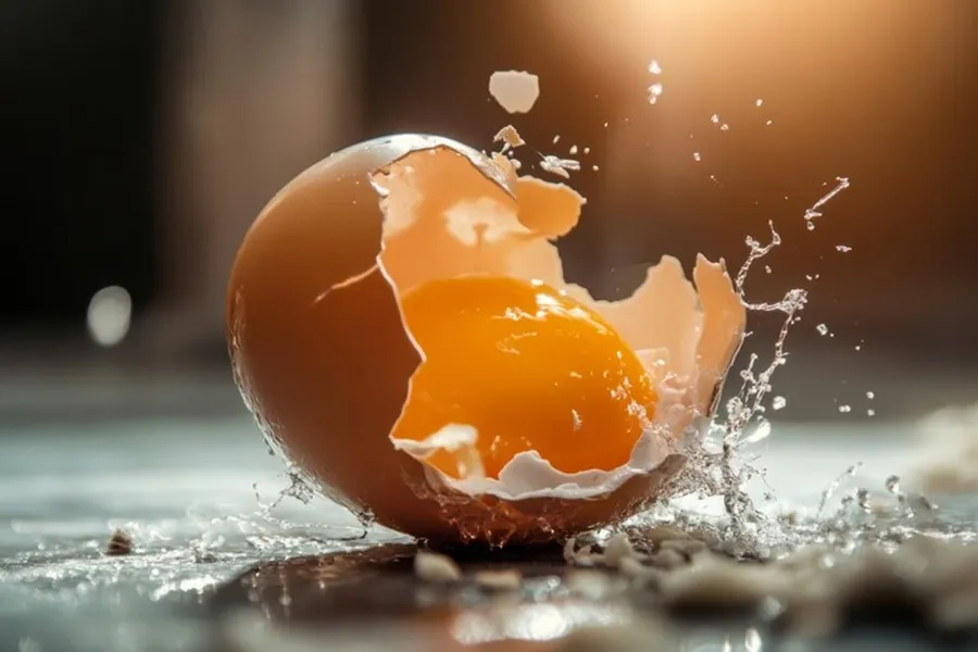 Hair Care With Egg 