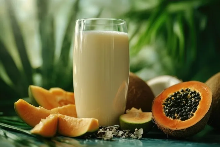 Skin Care Using Milk Face Packs