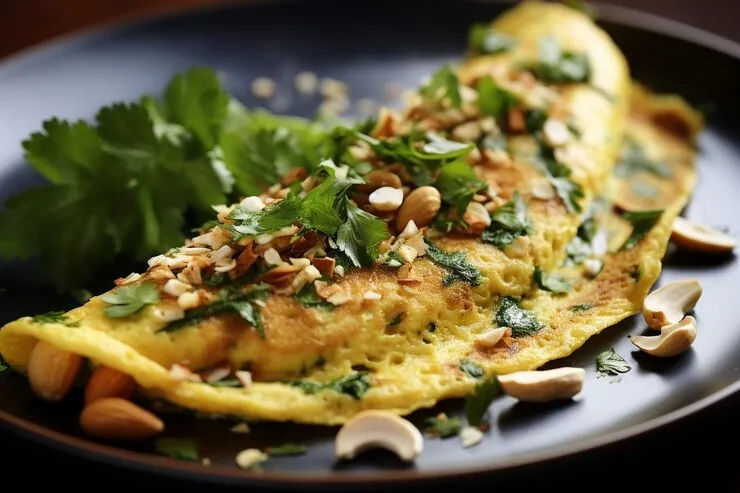 Healthy Oats Omelette Recipe