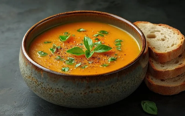 Creamy Healthy Sweet Potato Soup Recipe