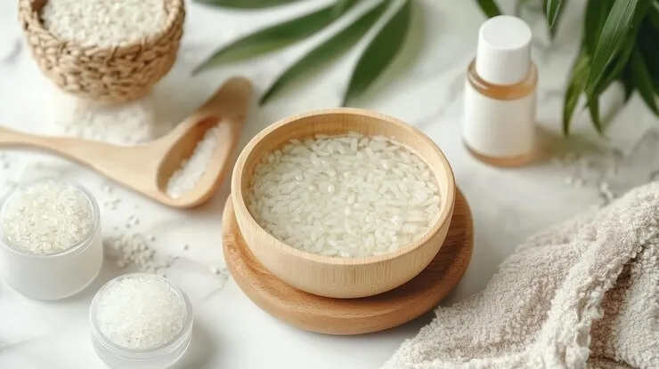 DIY Rice Water Serum For Clear Skin