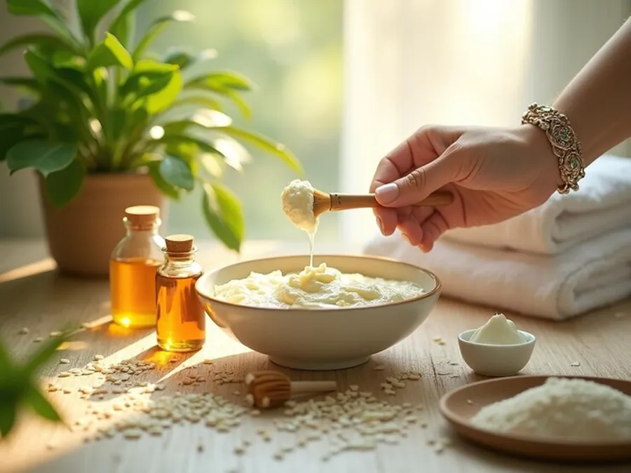 Face Scrub Using Natural Ingredients 