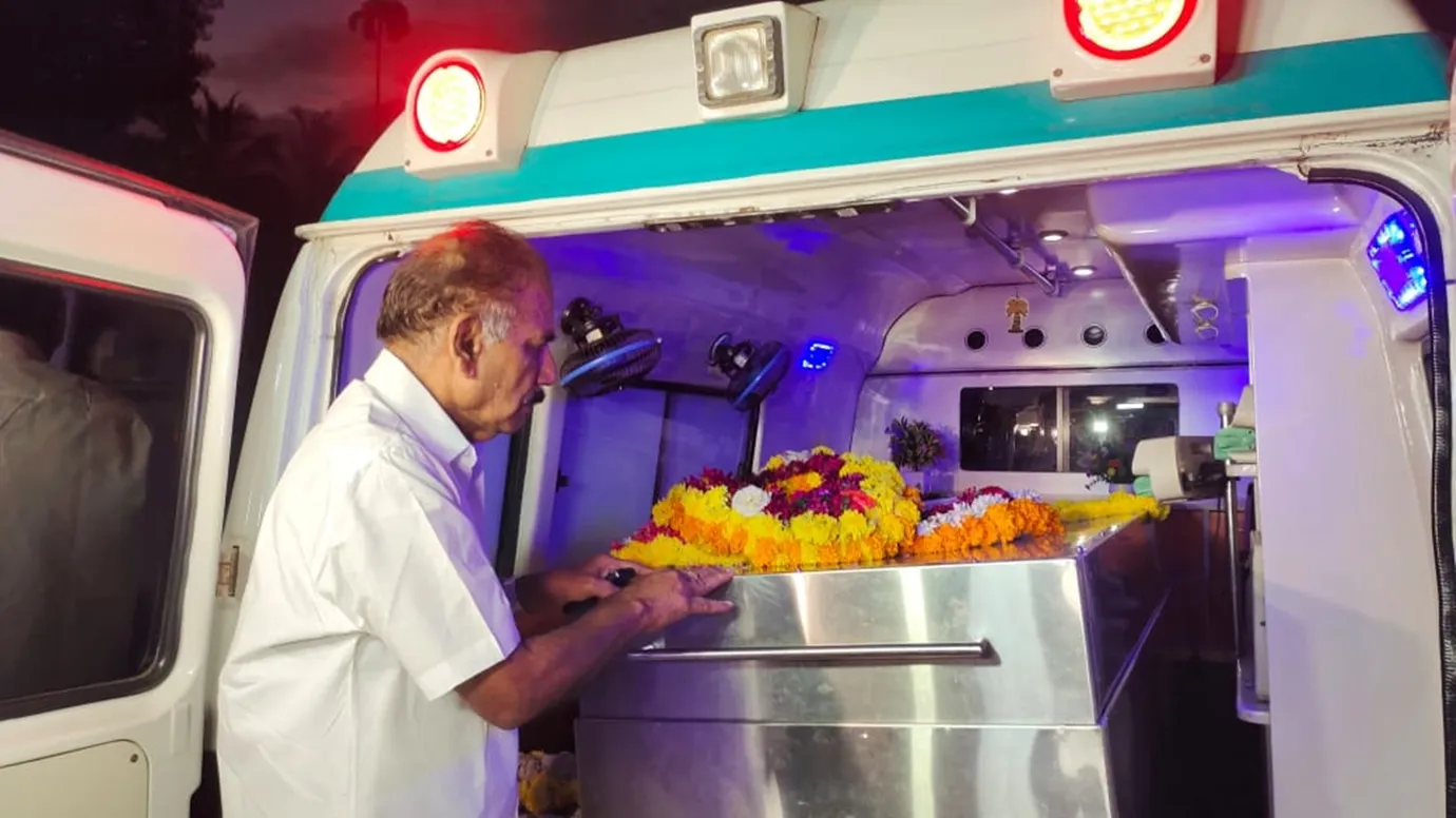 arjun cremation