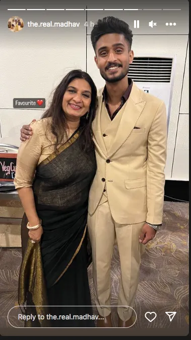 Madhav with Sulu