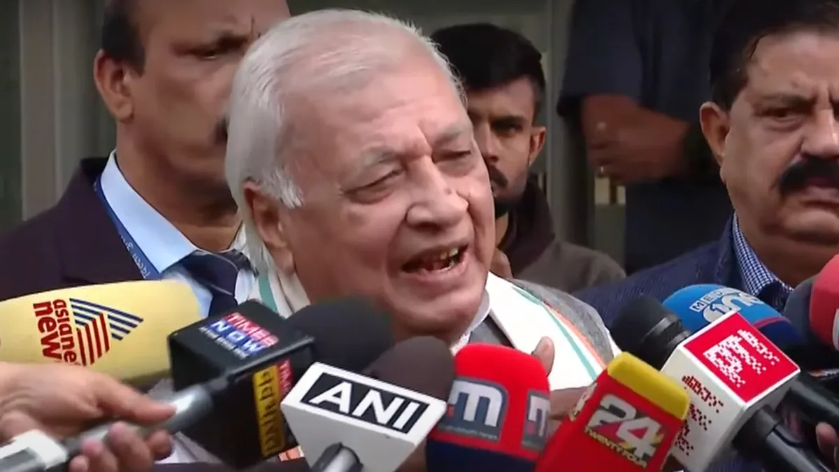 Arif mohammed khan | sfi
