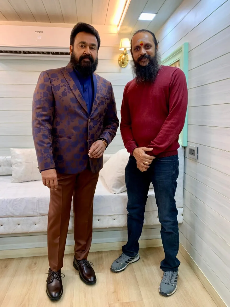 Praveen Varma with Mohnanlal Bigg Boss Malayalam 6