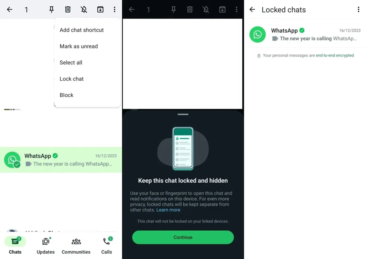 Whatsapp Secret Code
