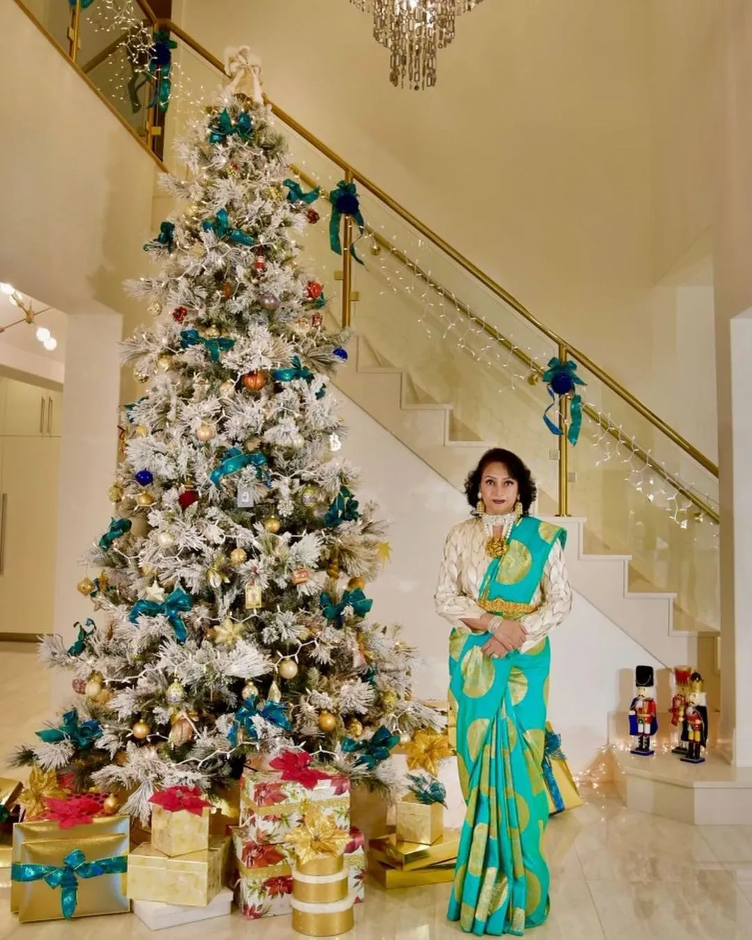 Madhavi latest | Christmas Wishes