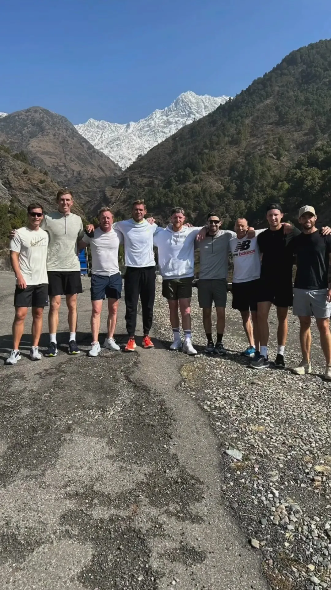 England cricketer team enjoying | Dharamshala
