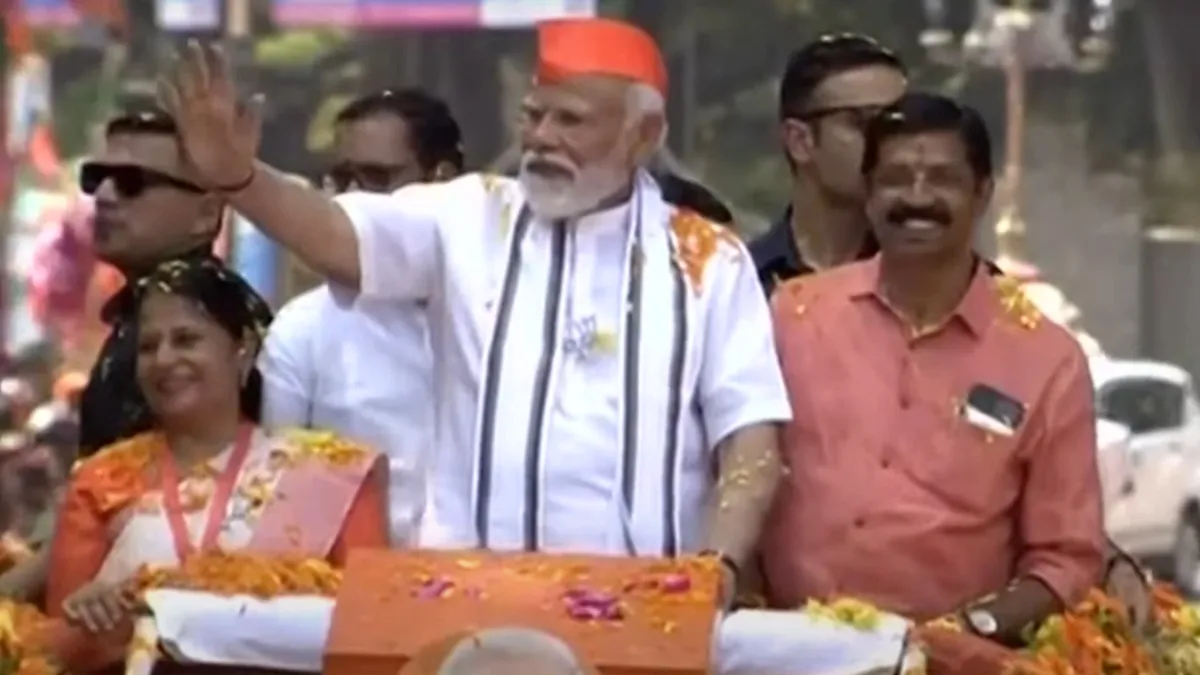 Narendra Modi | road show | palakkad