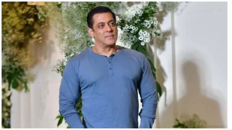 Salman Khan at Manish Malhotra Diwali bash. Pic Varinder Chawla