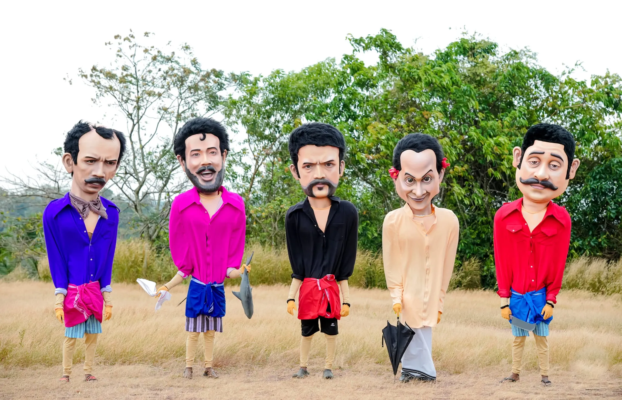 malayalam movie character road show