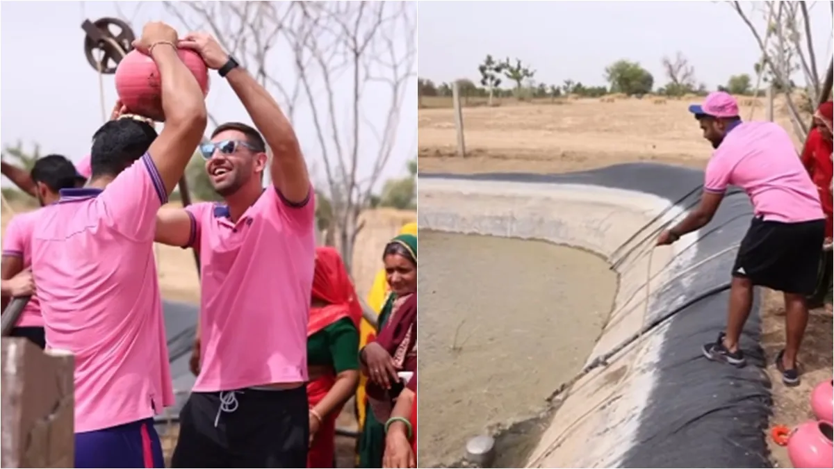 Sanju Samson, Riyan Parag, Pink Promise