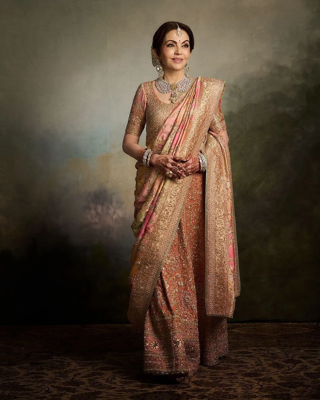 Nita Ambani Wedding Oufit 