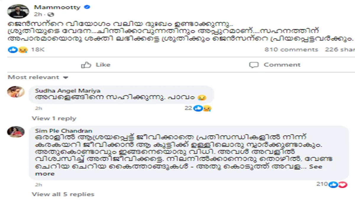 Kalpetta Accident Mammootty