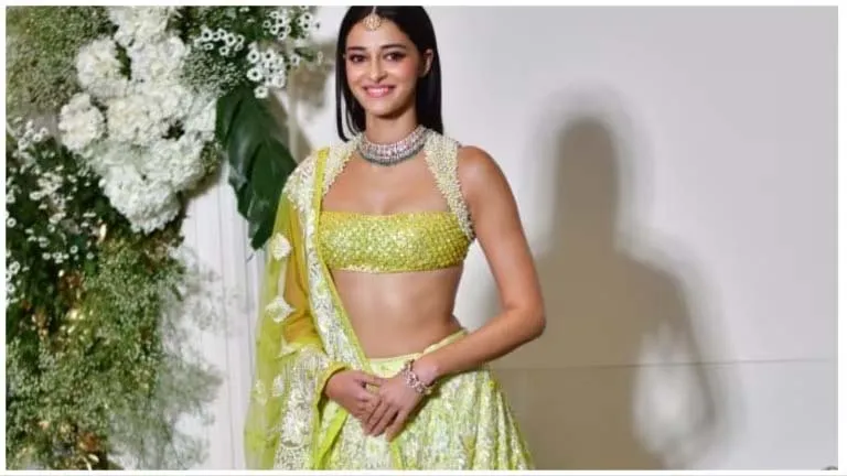 Ananya Panday at Manish Malhotra Diwali bash Photo Varinder Chawla.