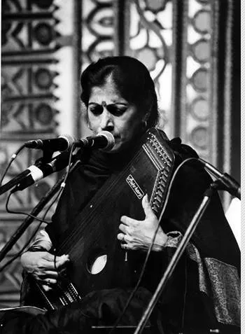 kishori amonkar, m a baby