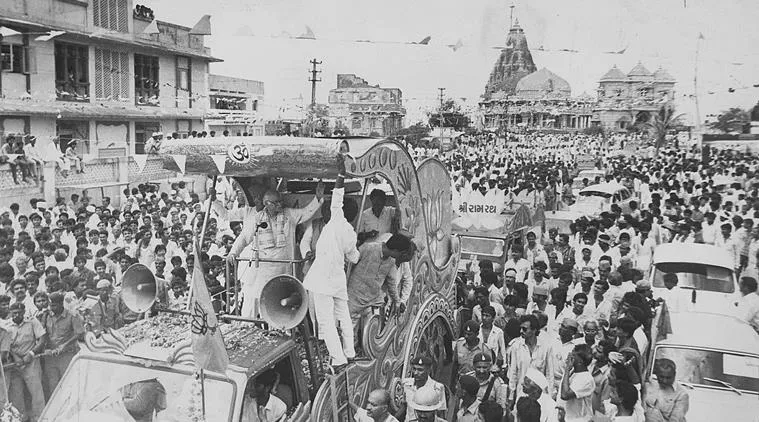 Advani, Ayodhya, Rata yatra