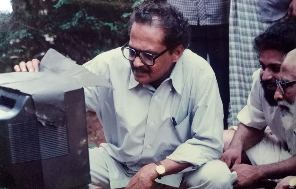 k p kumaran at work