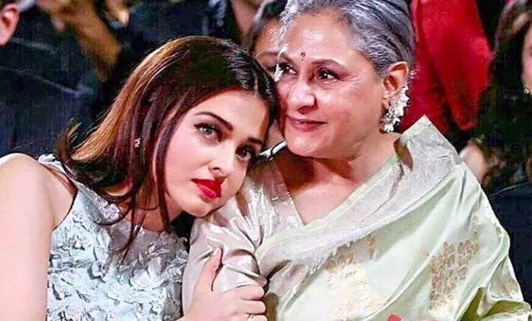 Aishwarya Rai Bachchan and Jaya Bachchan