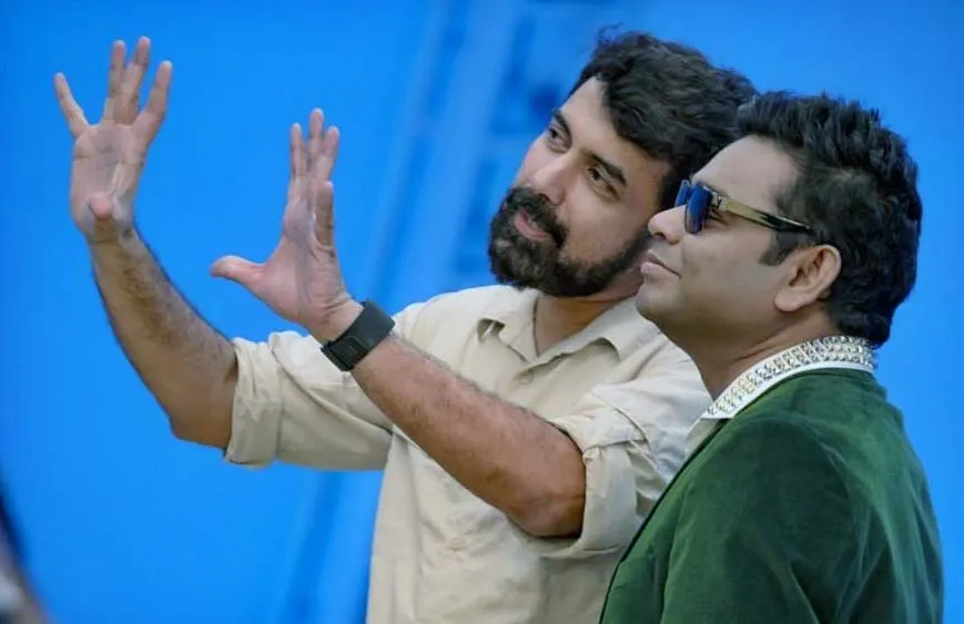 Rajeev Menon with A R Rahman
