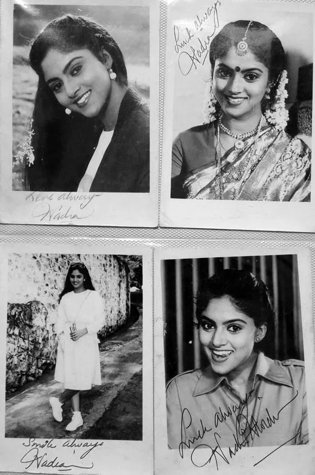 Nadia Moidu autograph pictures