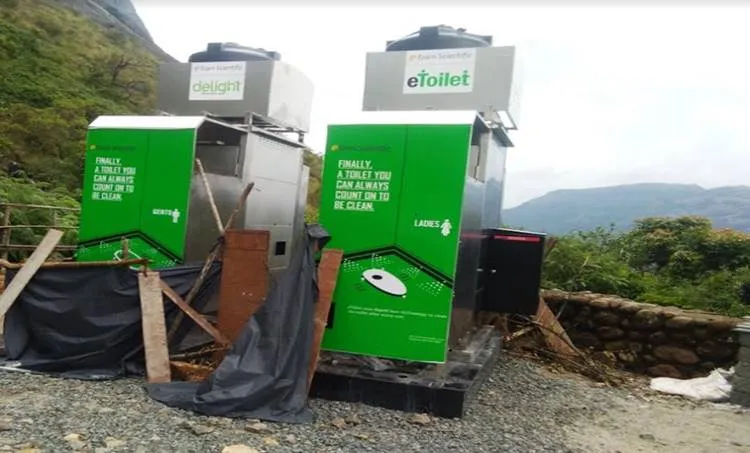 biotoilet in eravikulam national park