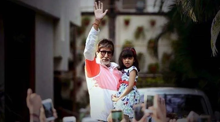 Amitabh Bachchan and Aaradhya
