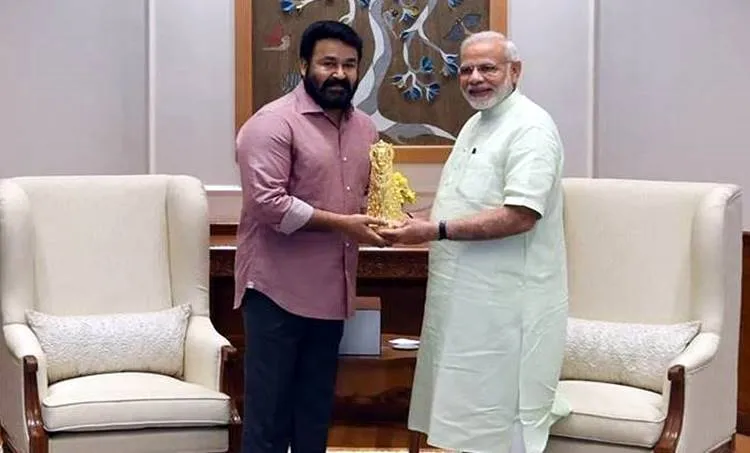 Mohanlal, Narendra Modi